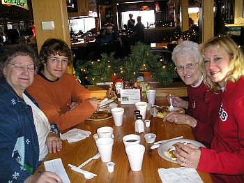 Winter Breakfast at Applebee's