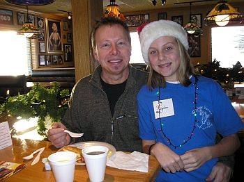 Winter Breakfast at Applebee's