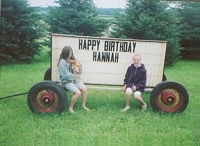 Hannah's Birthday