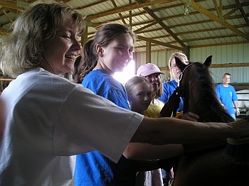 Having Fun at THE FARM